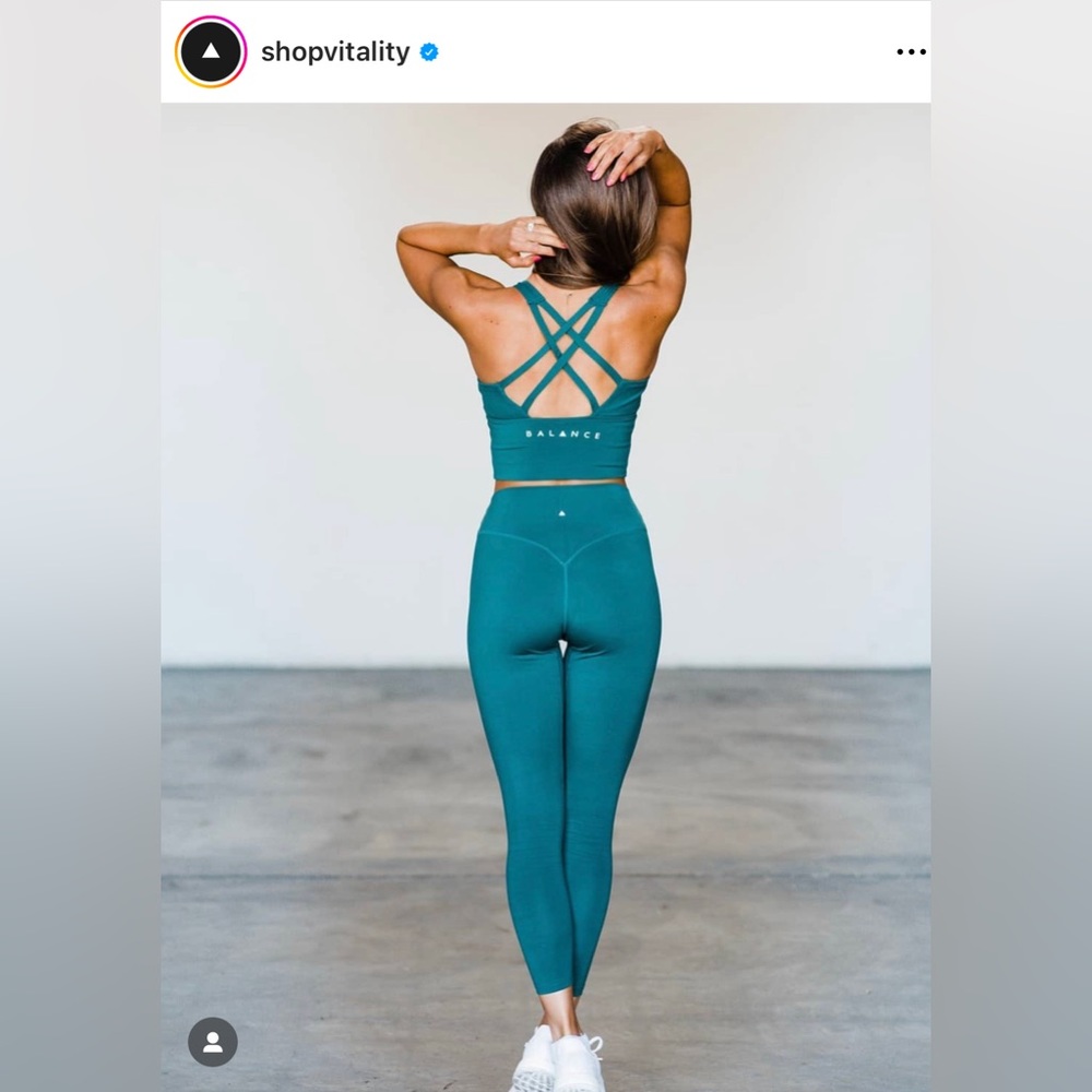 Vitality leggings, green